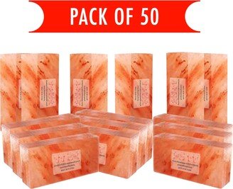 Himalayan Salt Sauna Bricks x2 Bulk Pack Of 50 Blocks For Spa