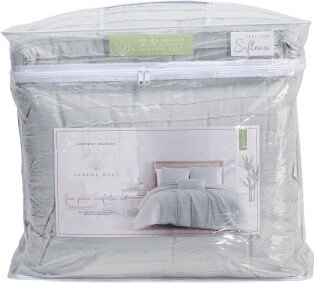 4pc Antonella Clip Jacquard Comforter Set