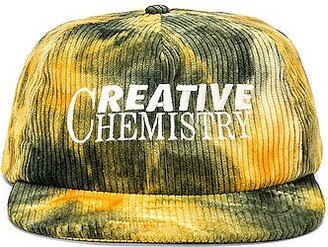 Creative Chemistry Cord Hat in Green,Yellow