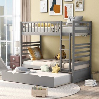 Calnod Customizable Full Size House Bed with Trundle - Compact Canopy Bed Made of Solid Wood