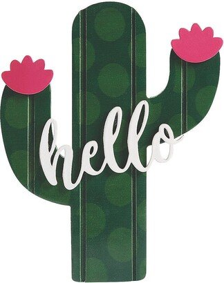 Fun Express Cactus Welcome Sign, Home Decor, 0 Piece