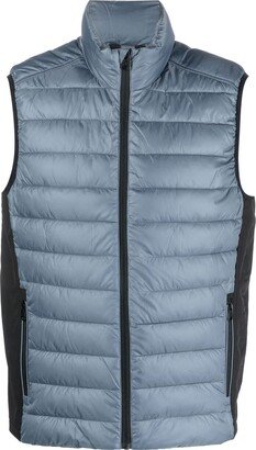 Zipped-Up Padded Gilet