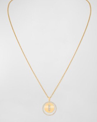 Lucky Move 18K Yellow Gold Diamond Necklace