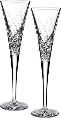 Happy Celebrations Toasting Flute, Set of 2