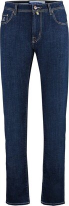 Logo Patch Skinny Jeans-AN