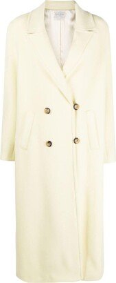 Double-Breasted Wool Maxi Coat