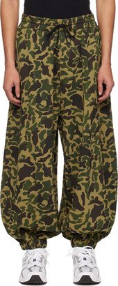 LU'U DAN Green Baggy Bontan Lounge Pants