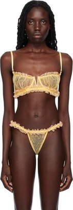 Yellow Mimosa Bra-AA