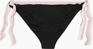 Jourdan striped low-rise bikini briefs