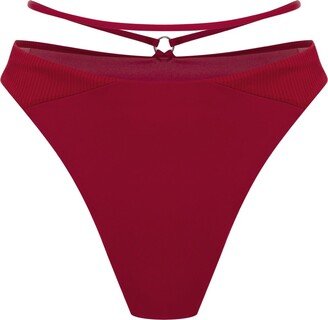 House of Silk Cupid Bikini Bottom Plum