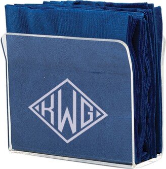 Personalized Engraved Acrylic Napkin Holder - Custom Monogram Décor For Tables, Dinners, Events, Weddings, Outdoor Entertaining