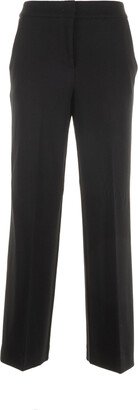 Via Masini 80 Elegant Black High-waisted Trousers