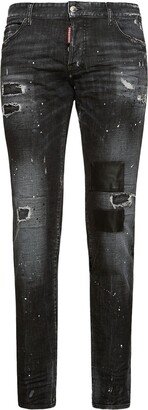 Slim denim jeans-AA