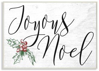 Joyous Noel Christmas Wall Plaque Art, 10