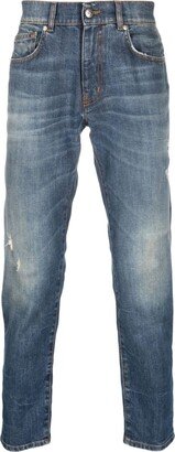 Meili mid-rise tapered-leg jeans