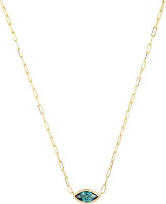 Elliot Young Knife Edge Gemstone Necklace-AB