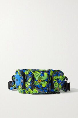 Printed Shell Belt Bag - Black