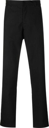 Mid-Rise Tapered Wool Trousers