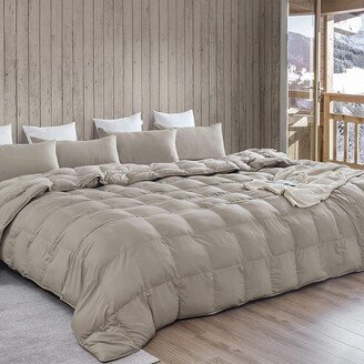 Byourbed Snorze® Cloud Comforter Set - Coma Inducer® Oversized Bedding in Bronze Stone