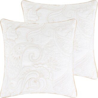 Home Perla 2-Piece Sham Set, European