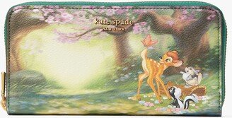 Disney X New York Bambi Zip-Around Continental Wallet