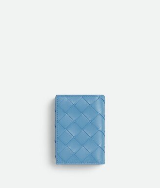 Intrecciato Tiny Tri-Fold Zip Wallet