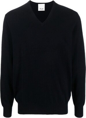 V-neck cashmere jumper-AB