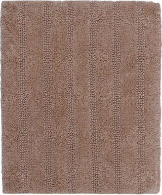 Lavish Striped Soft Plush Cotton Bath Rug 22