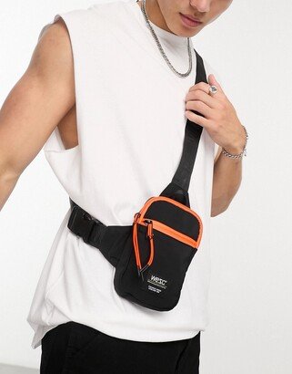 mini crossbody bag in black