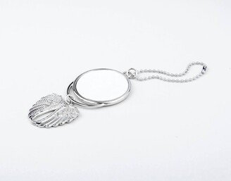 Angel Wings Car Charm Sublimation Blanks Silver