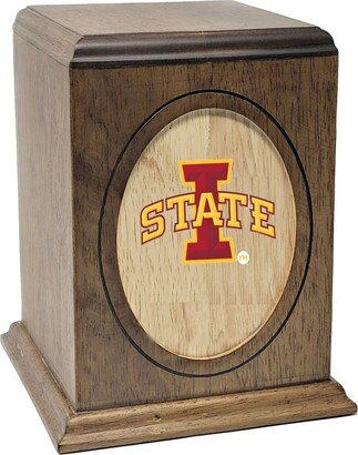 Iowa State Football Wooden Cremation Urn