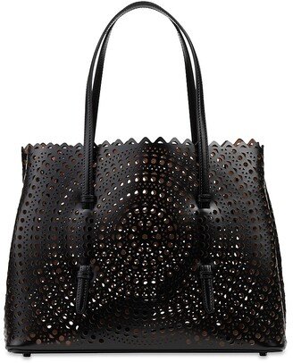 Mina 32 Perforated Leather Tote