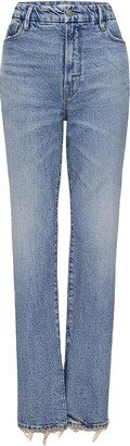 Good Boy High-Rise Straight-Leg Jeans-AA