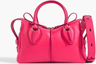 Bauletto Zip Micro leather tote