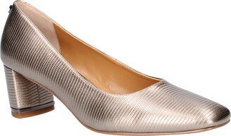 Olivienne Snakeskin Embossed Pump