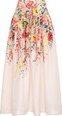 Alight Basque Midi Skirt-AA