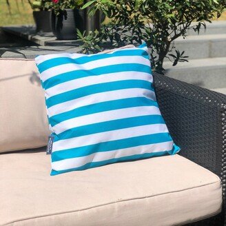 Summerhouse Coast Blue Water Resistant Outdoor Cushion Blue and White