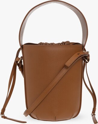 ‘ Sense’ Bucket Shoulder Bag - Brown