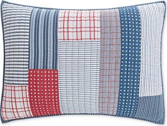 Americana Stripe Sham, Standard, Created for Macy's