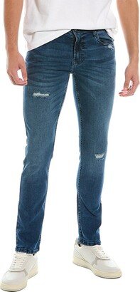 Medium Blue Slim Straight Jean