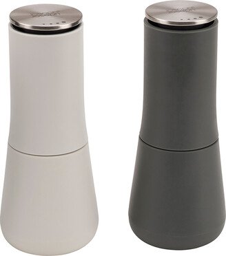 Joseph Joseph Milltop Salt & Pepper Mills Grey Set of 2