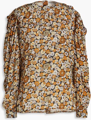 Colline floral-print crepe de chine blouse