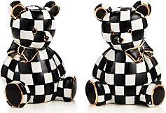 Mackenzie-Childs Courtly Bear Salt & Pepper Set