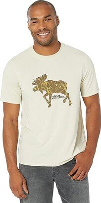 Hunter's Graphic Tee (Clay) Men's Clothing