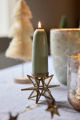 Brass Starburst Tealight Holders, Set of 12