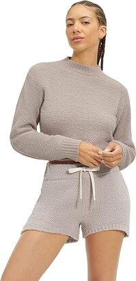 Heddie Mock Neck (Granite) Women's Clothing