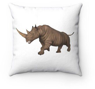 Rhinoceros Pillow - Throw Custom Cover Gift Idea Room Decor