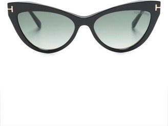 Cat-Eye Clip-On Glasses