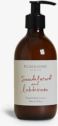 Plum And Ashby Sandalwood & Labdanum Hand and Body Lotion 300ml