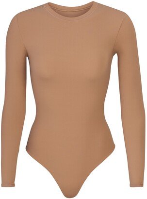 Fits Everybody Long Sleeve Crew Neck Bodysuit | Sienna